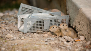 gophers by trap showing if gophers are hard to trap