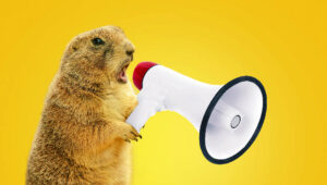 A gopher showing off its adaptations
